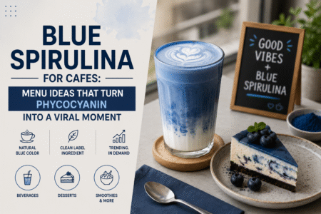 Blue Spirulina for Cafes